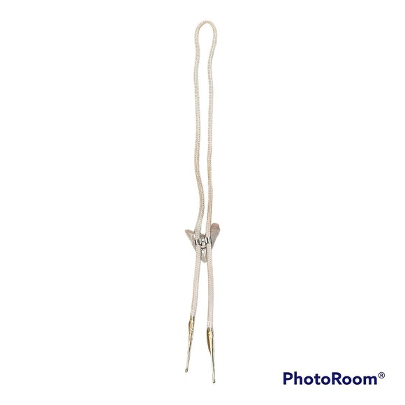 Megalodon Shark Tooth Fossil Bolo Tie - Picture 5 of 5